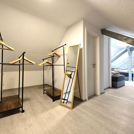 Ferien-Monteurwohnung Nom App1 Sky Terrasse High End 노르트하임 외부 사진
