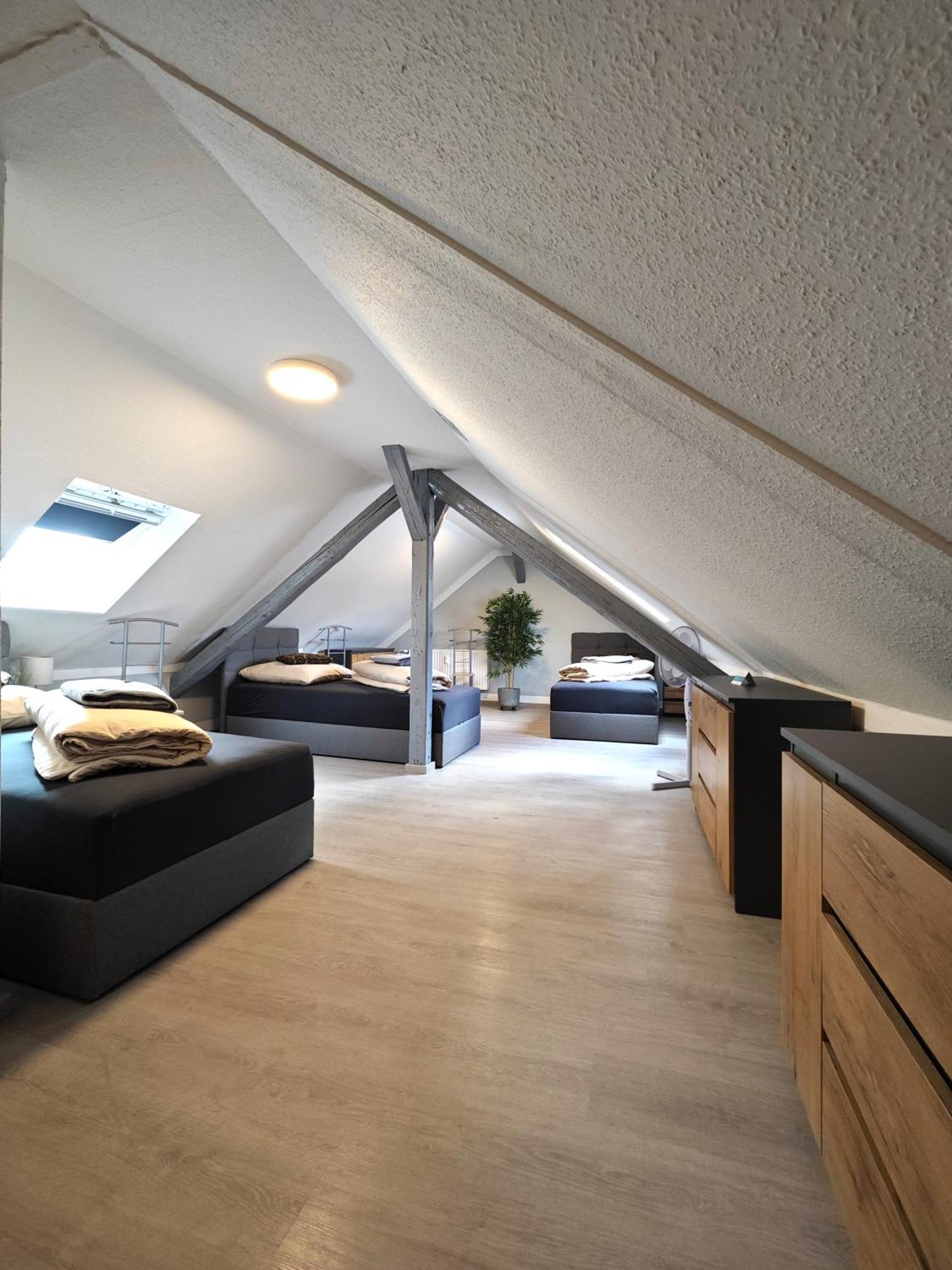 Ferien-Monteurwohnung Nom App1 Sky Terrasse High End 노르트하임 외부 사진