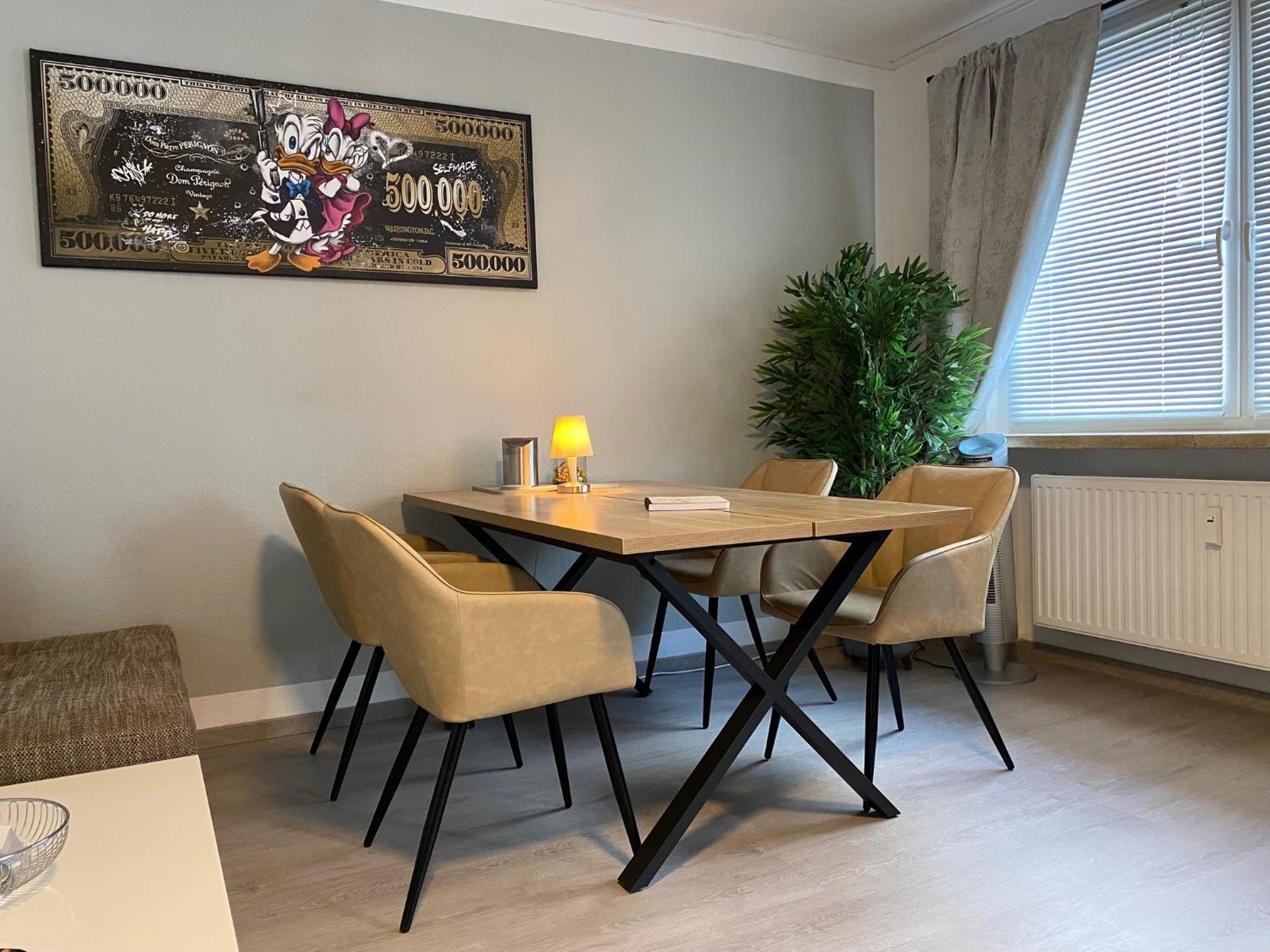 Ferien-Monteurwohnung Nom App1 Sky Terrasse High End 노르트하임 외부 사진